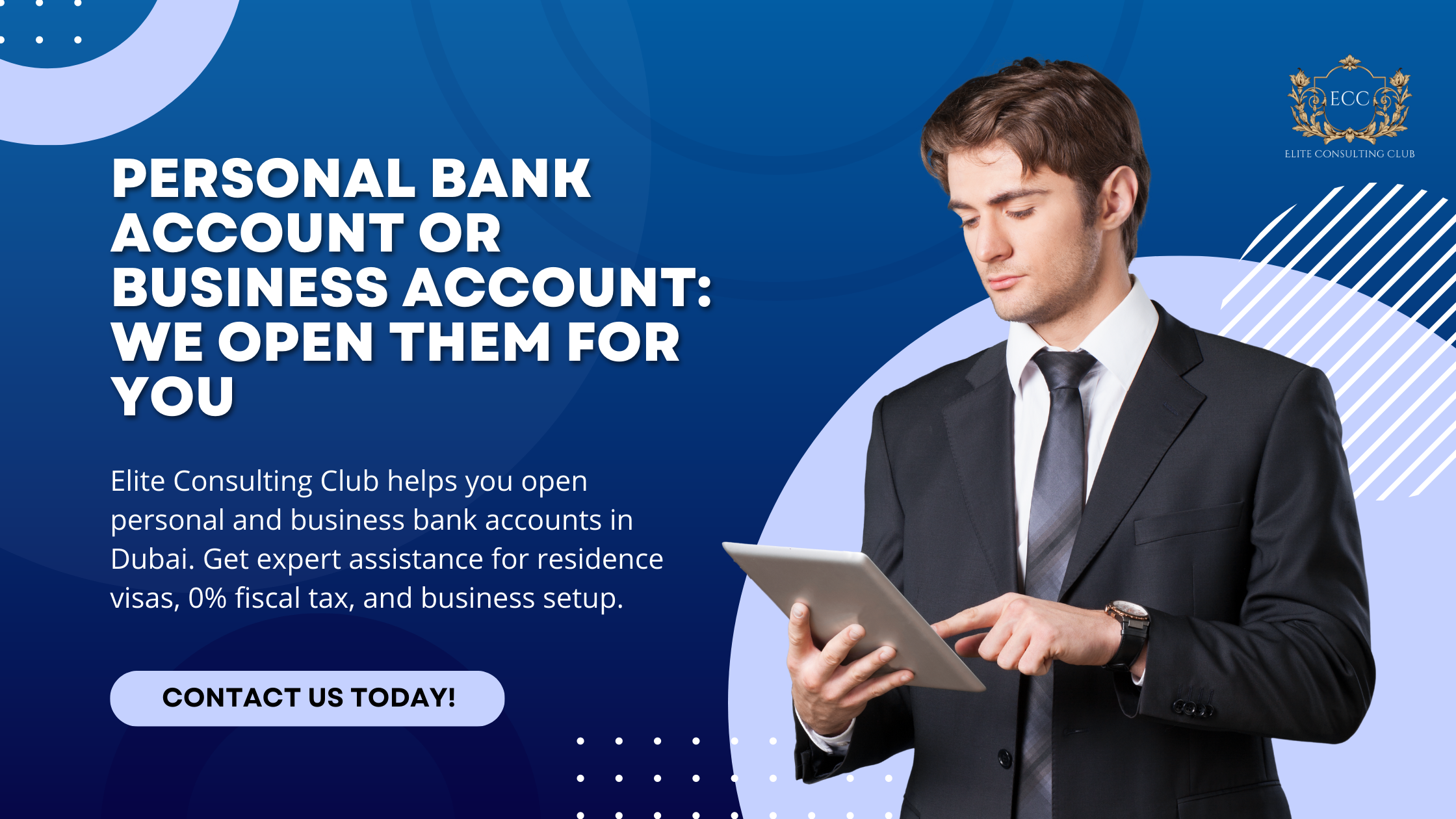 Personal Bank Account or Business Account: We Open Them for You